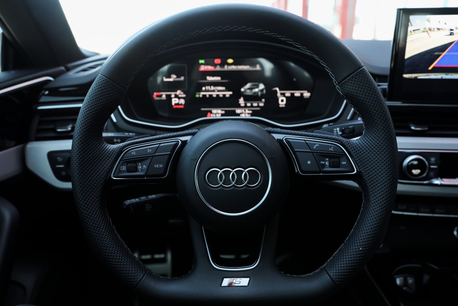 Audi steering wheel